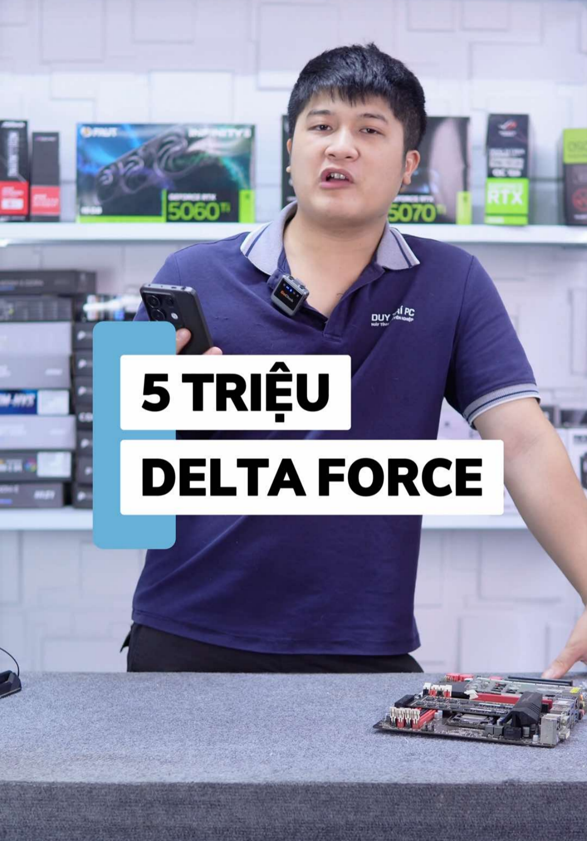 Cấu Hình PC Giá Rẻ Chiến Mượt Delta Force - Duy Trí PC